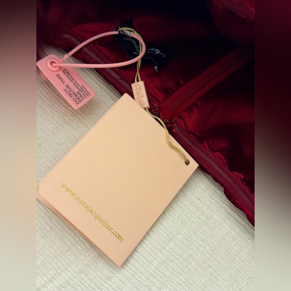 Simone Velvet Dress (red) - Picture 7 of 7